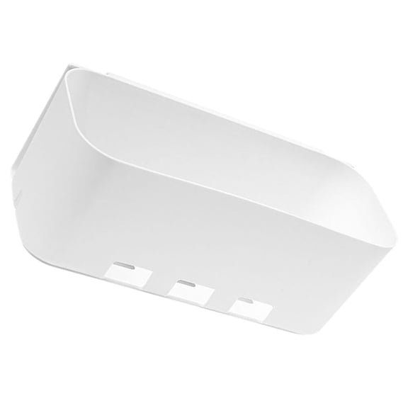 DECORNIJIA Cupboard Stand Drawer Style Storage Rack White PP for Organizing Home 1Pcs 11*4.5in