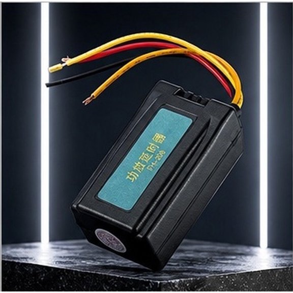 DECORNIJIA Digital Timer Relay 12V Car Speaker Controller Module Black ABS Durable Delay Timer