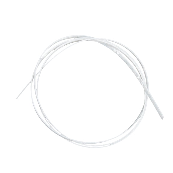 DECORNIJIA Guitar Binding Purfling Strip Made of Durable ABS Plastic for Acoustic Guitar White Color 0.5 inch Width