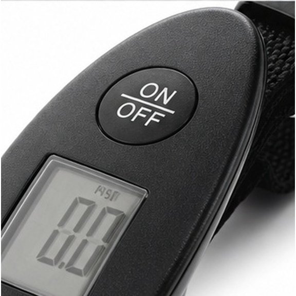 DECORNIJIA Portable Bag Scale Black Compact Design High Precision for Checked Baggage Weighing