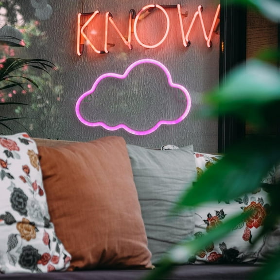 DECORNIJIA Shape LED Neon Lights for Decor Made of PC Material Perfect for Romantic Atmosphere