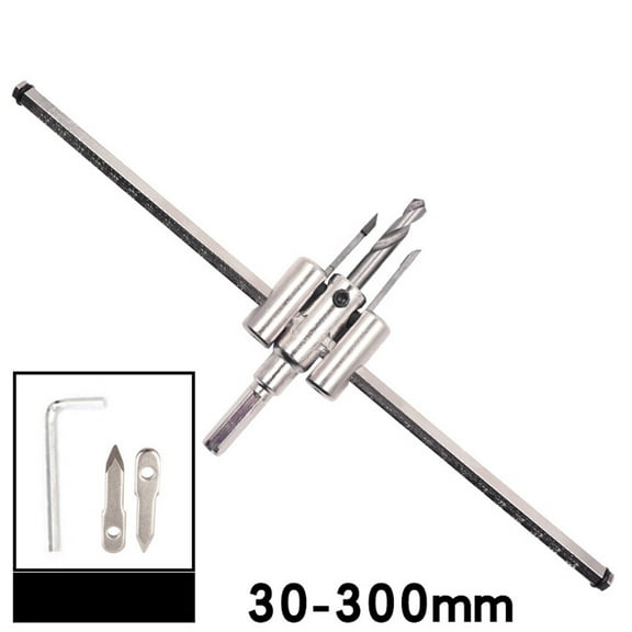 DECORNIJIA Woodworking Open Hole Drill Bits Alloy Burr-free DIY Tasks 1Pcs