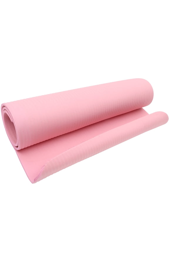 Yoga Mat Thin Fitness Pad Assorted Color Buffering 1Pcs
