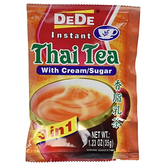 DeDe, Instant Thai Tea, 14.76 oz, Traditional Thai Style - Walmart.com