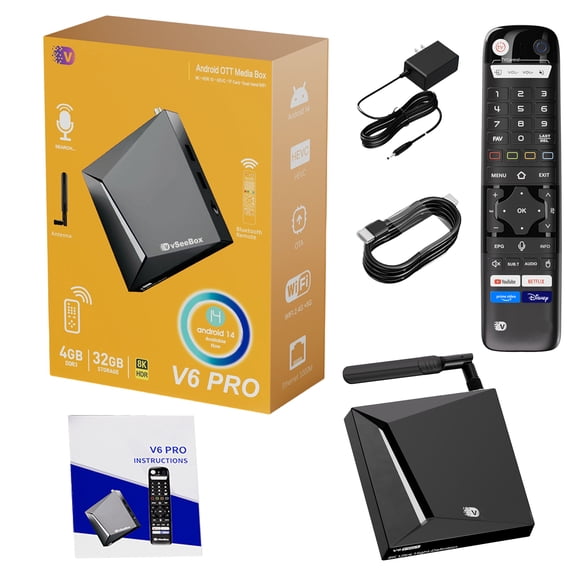 DEDFEIP V6PRO New PRO 8K HD Voice Control for Home Assistant