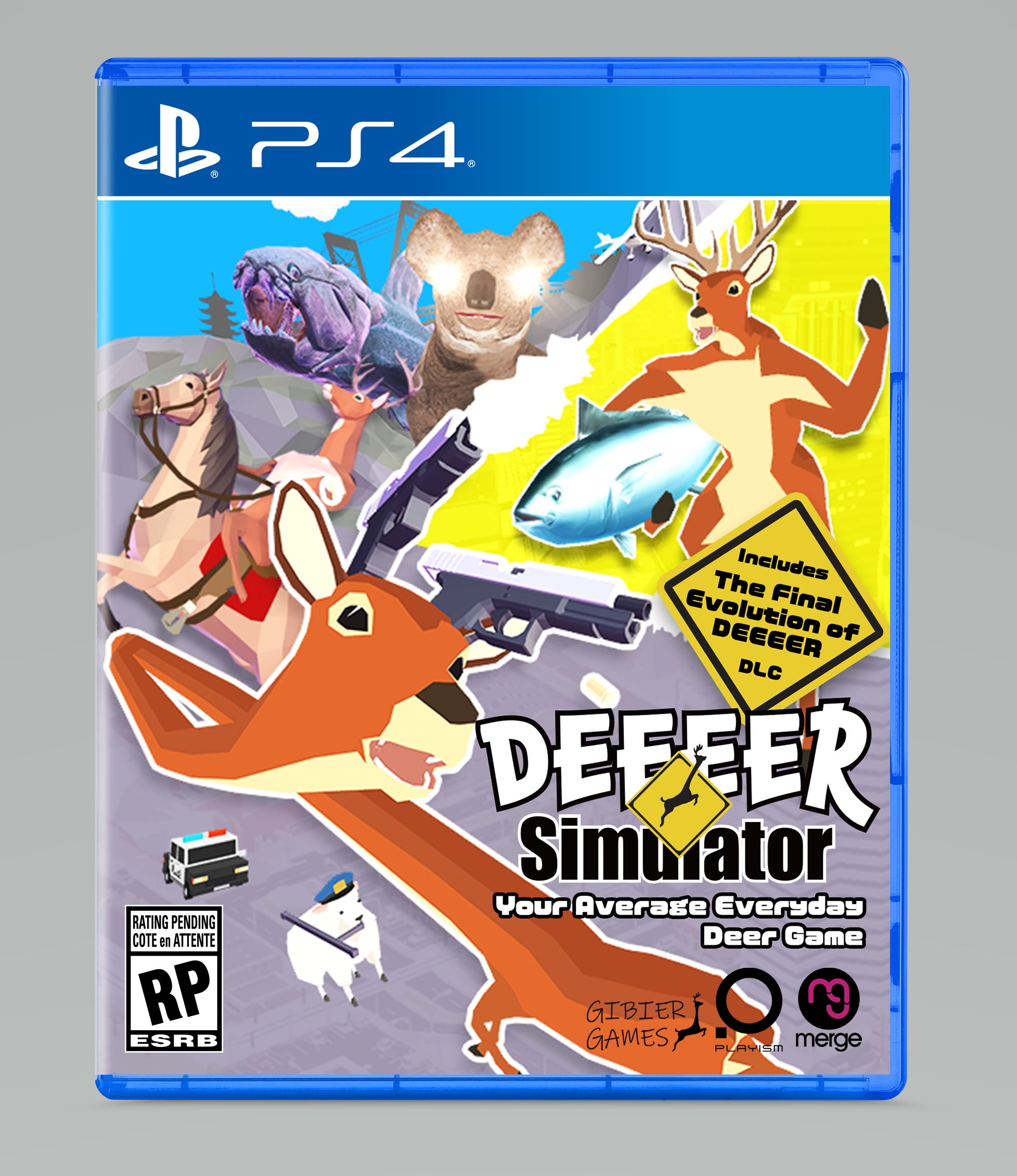 DEEEER Simulator: Your Average Everyday Deer Game, PlayStation 4, Merge  Games, 8193355021440 