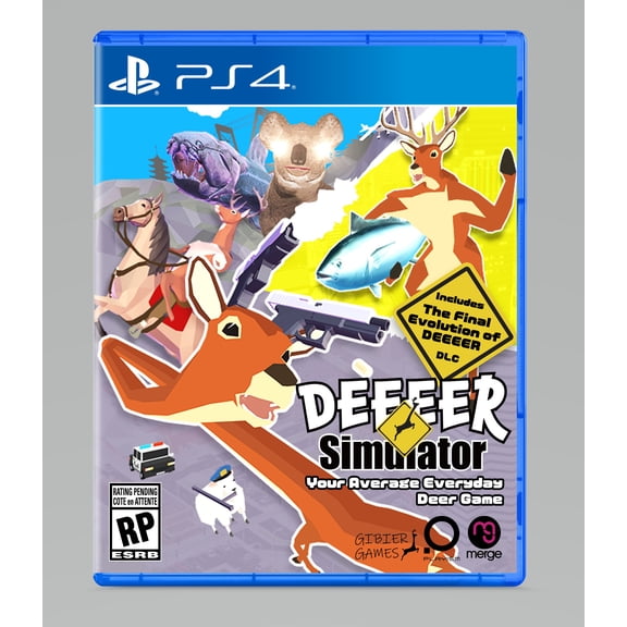 DEEEER Simulator: Your Average Everyday Deer Game, Nintendo Switch, Merge Games, 8193355021457