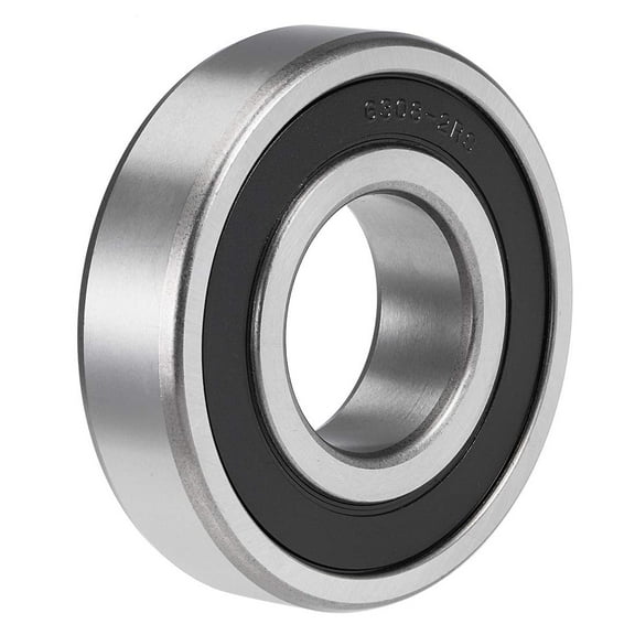 DEEG 1 PCS 6308-2RS Deep Groove Ball Bearings 40mm x 90mm x 23mm Double Sealed Chrome Steel P6(ABEC3)