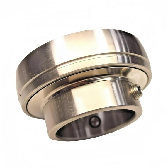 DEEG 1 PCS Bearing SS-SB207-20 Stainless Insert Set Screw Lock Bore Dia. 1 1/4" Narrow Inner Race Insert