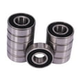 thumbnail image 1 of DEEG 10 PCS SS6204RS Stainless Steel SS6204-2RS S6204RS Bearings 20x47x14 Rubber Seal Bearing…, 1 of 3