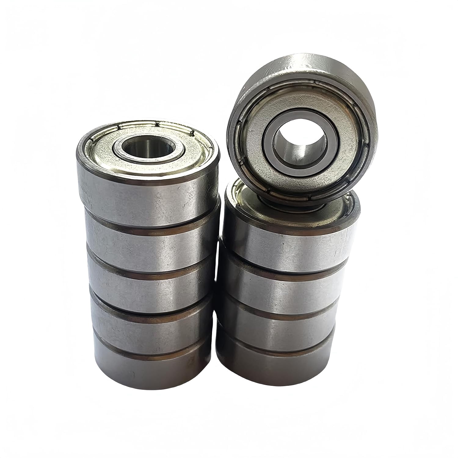 DEEG 10pcs R4AZZ Deep Groove Ball Bearing 1/4-inchx3/4-inchx9/32-inch Shielded Z2 Small Ball Bearings for a Band Saw Blade Guide.