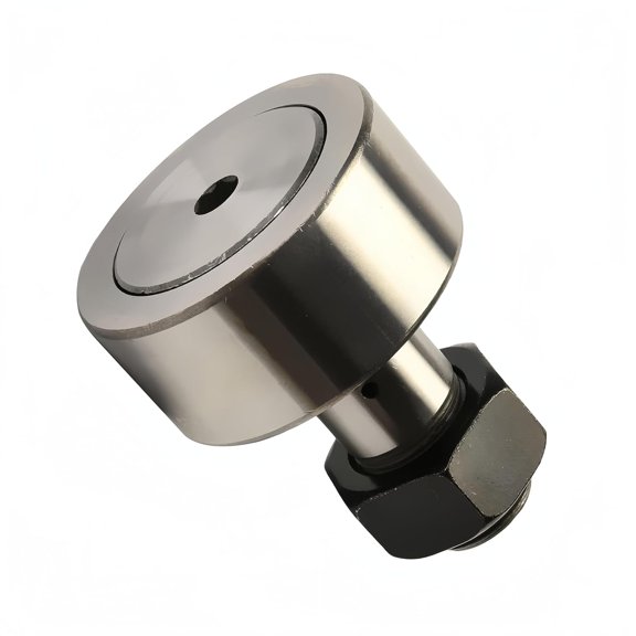 DEEG 1PCS CF24 Cam Follower Needle Roller Bearing, M24x1.5mm Thread Stud, 62mm Roller Diameter Stud Type Track Needle Roller Bearing