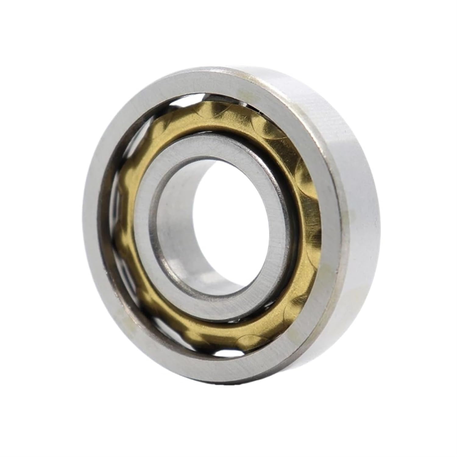 DEEG 1PCS E12 Magneto Bearing 12X32X7MM Angular Contact Separate Permanent Motor Ball Bearings EN12 M12 A12