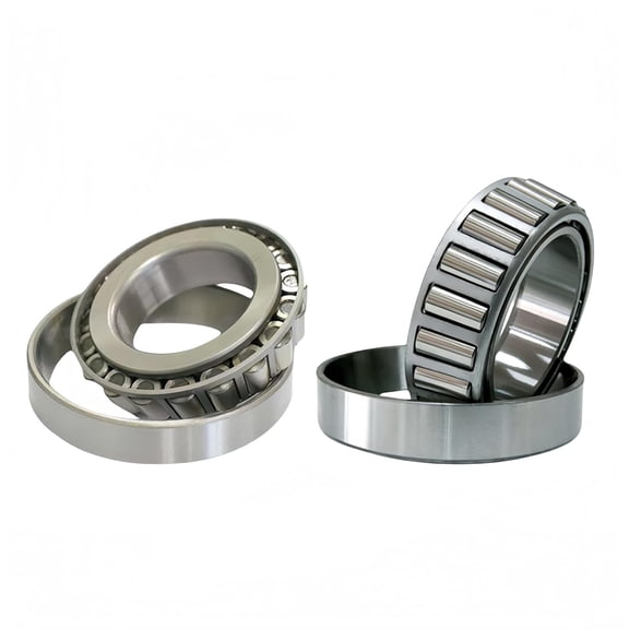 DEEG 2 PCS 30202 Tapered Roller Bearing Cone with Cup, 15mm Inner Diameter 35mm OD 11.75mm Thickness for Freight Trailer