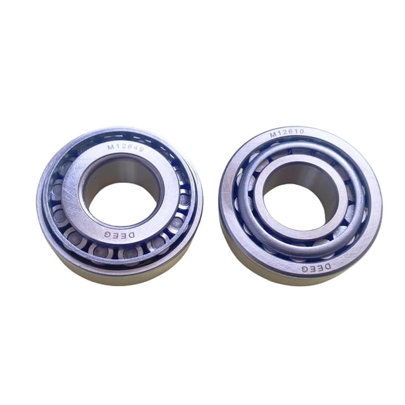 DEEG 2 PCS M12649/M12610 Tapered Roller BearingsSET3 Bearing Set
