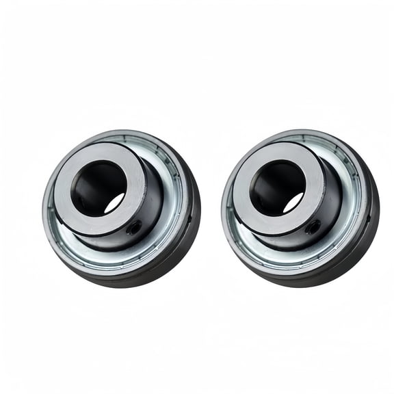 DEEG 2 PCS SSB201 Stainless Steel Insert Ball Bearing with Set Screw12x40x12 mm