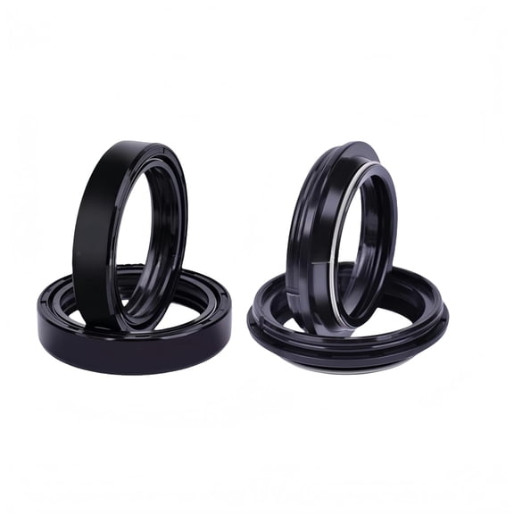 DEEG 56-123 Front Fork Seal & Dust Seal Kit Compatible with/Replacement for Buell Blast 2000-2009 , Honda CB300F 2015-2018