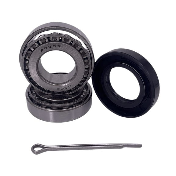 DEEG Harbor Freight Trailer Bearing kit 30205 Bearings and Seal tc 30x52x10mm Fits 25mm Trailer axles