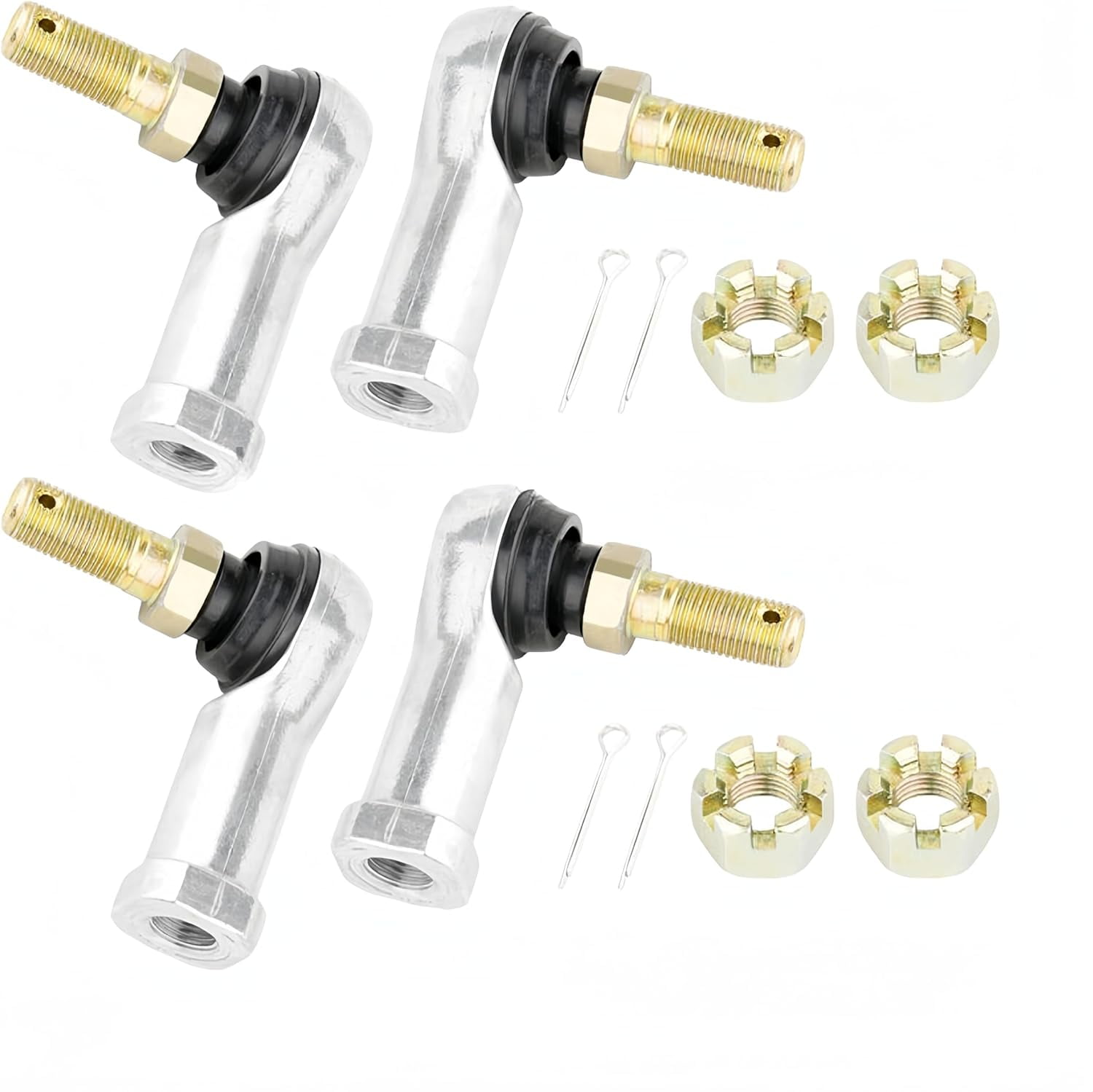 Tie Rod End Kit For Honda TRX500FA Foreman Rubicon 2001-2017 2 Sets - Foto 4