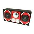thumbnail image 1 of DEEJAY LED Loaded Box w/ Two Despacito 6" Woofers, Horn, & 2 Tweeters - Red, 1 of 2