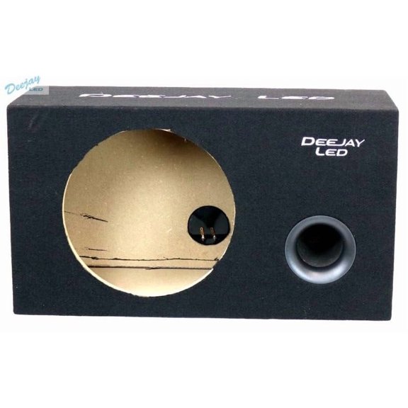 DEEJAY LED Single Heavy Duty Empty Ported Car Speak