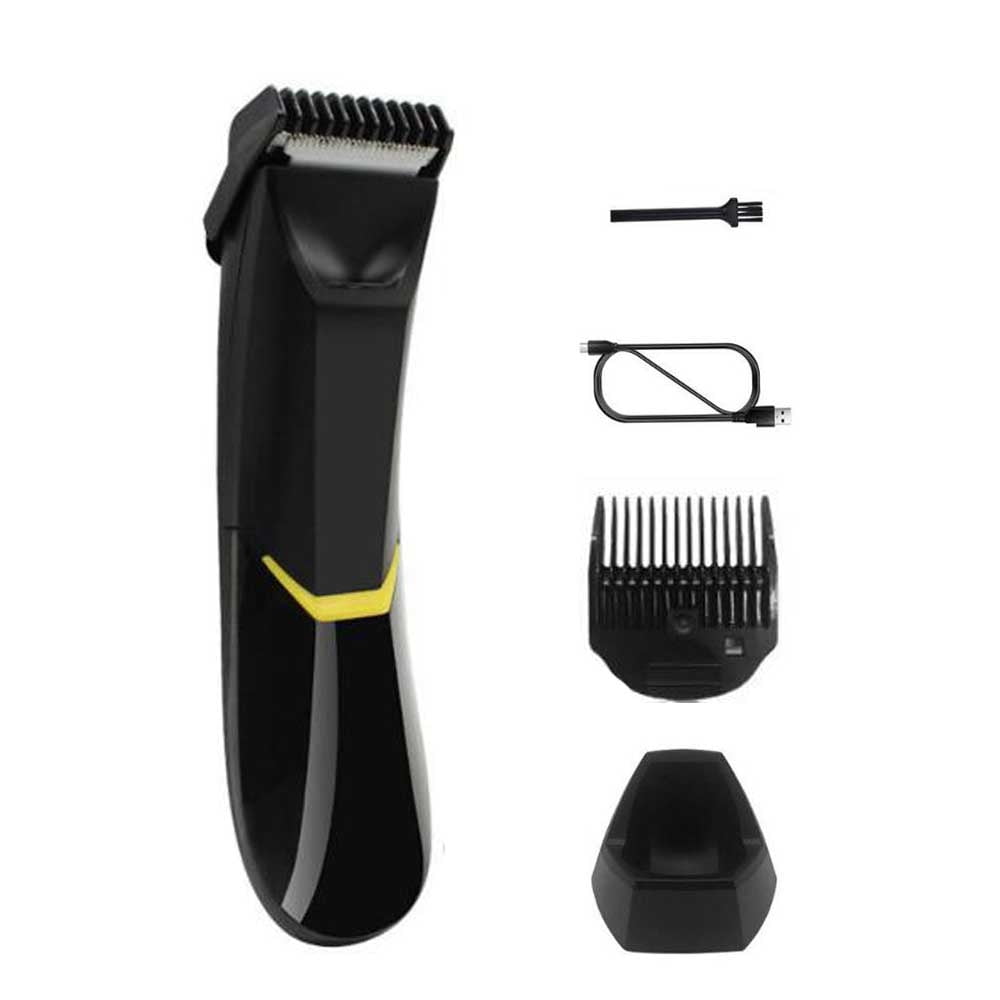 DEELLEEO Body Hair Trimmer for Men and Women Rechargeable Electric