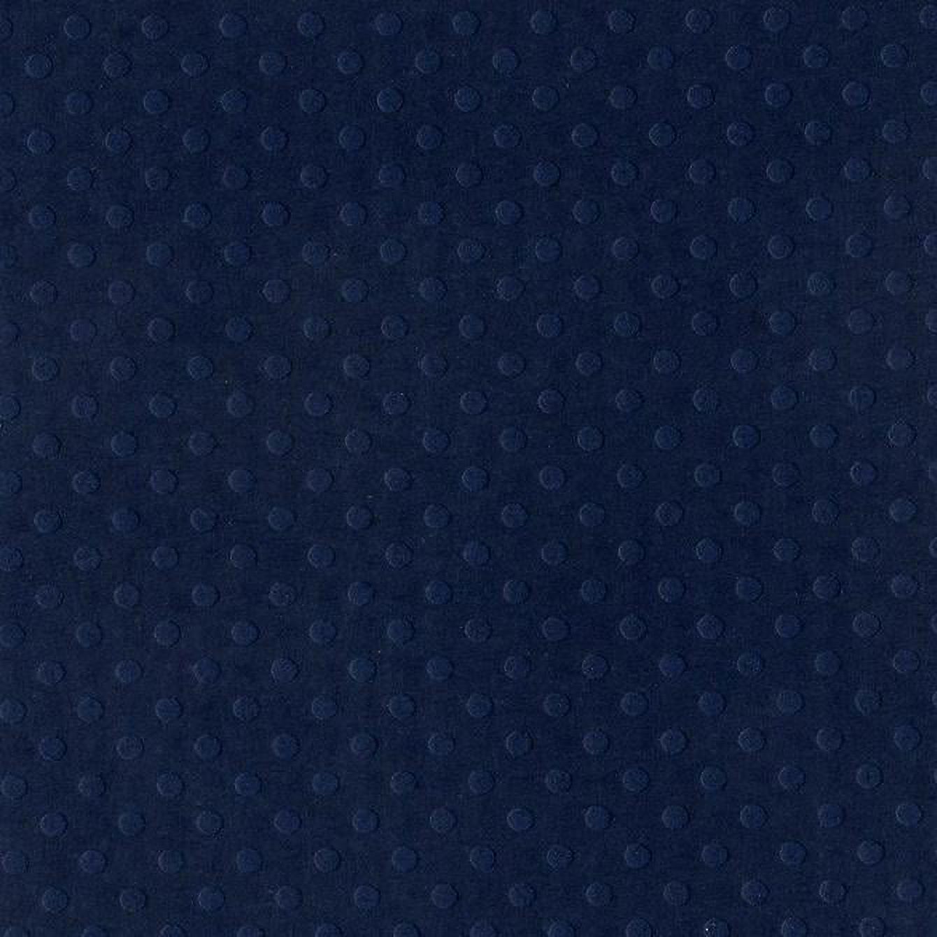 DEEP BLUE - 12x12 Dotted Swiss Embossed Cardstock by Bazzill for Premium Paper Crafts - 25 Pack - image 1 of 3