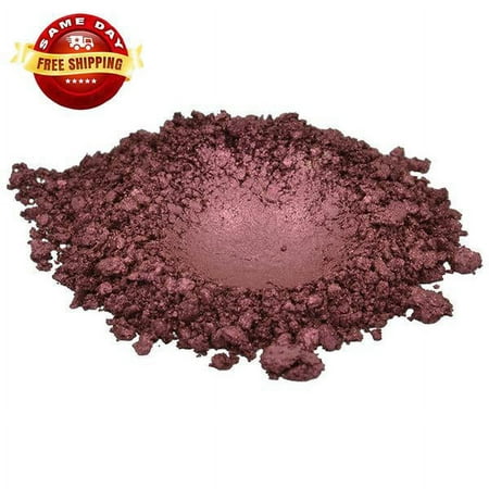 DEEP RUSSET RED BROWN LUXURY MICA COLORANT PIGMENT POWDER COSMETIC GRADE 2 OZ