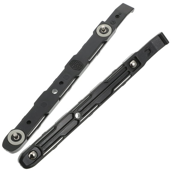 Phenofice Hard Drive Rails Protect Hard Disk 1 Pair Black ABS
