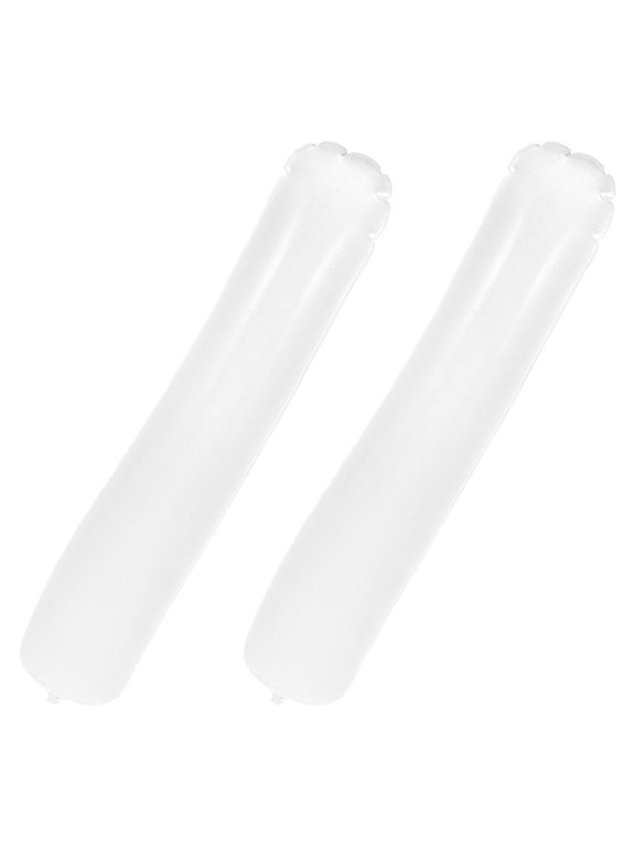 1 Pair White PVC Boot Inserts for Women, Tall Boot Shapers and for Closet Storage, Home Use Organizer