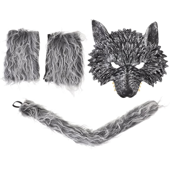 DEEPCRAFF Cosplay Supplies Wolf Costume Assorted Color for Stage Performance