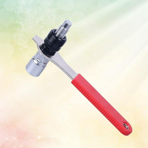 DEEPCRAFF 1 Set Bike Tool Kit Crank Puller Carbon Steel Red for Mechanics and Maintenance