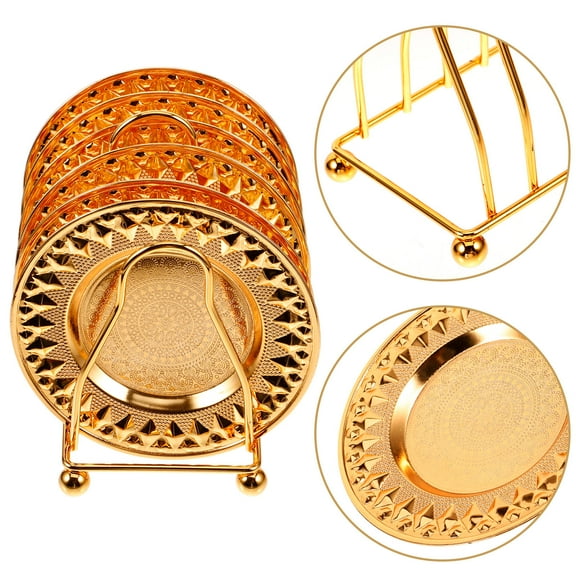 DEEPCRAFF 1 Set Food Servicing Plates Square Elegant With Storage Function Hotel Party