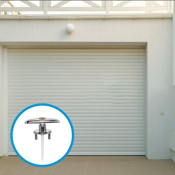 DEEPCRAFF Heavy Duty Metal Garage Door Lock Set with T-Handle for Shed, Roller Shutter, Outdoor Security and