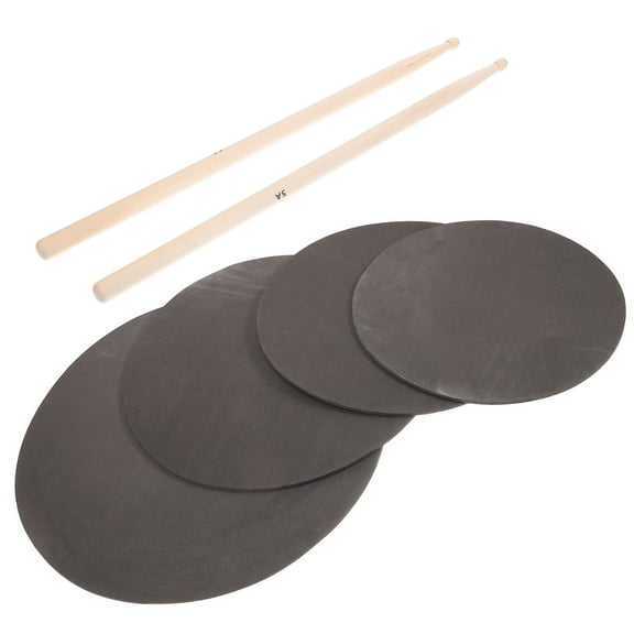 DEEPCRAFF 1 Set Quiet Practice Drum Set Accessory Round Design for Professionals