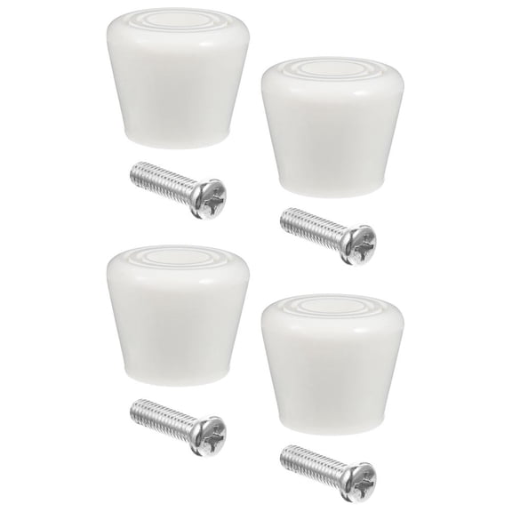 DEEPCRAFF Skate Stoppers Roller Skates Brake Pad White 1 Set