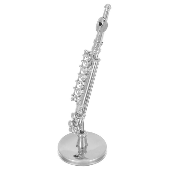 DEEPCRAFF Mini Musical Instrument Models Copper Item 1 Set Silver