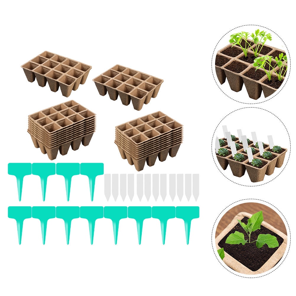 DEEPCRAFF 1 Set of Planter Cups Paper Pulp Assorted Color Water ...