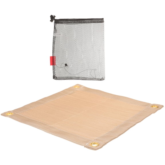 DEEPCRAFF 1 Set of Survival Safety Fireproof Blanket Fire Protection Fiberglass for Outdoor Enthusiasts