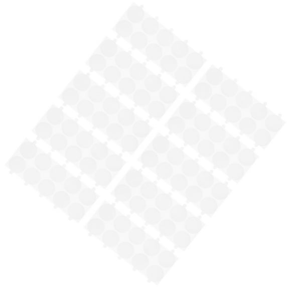 DEEPCRAFF 100Pcs Double Sided Adhesive Dots for Sealing and DIY Craft Projects White