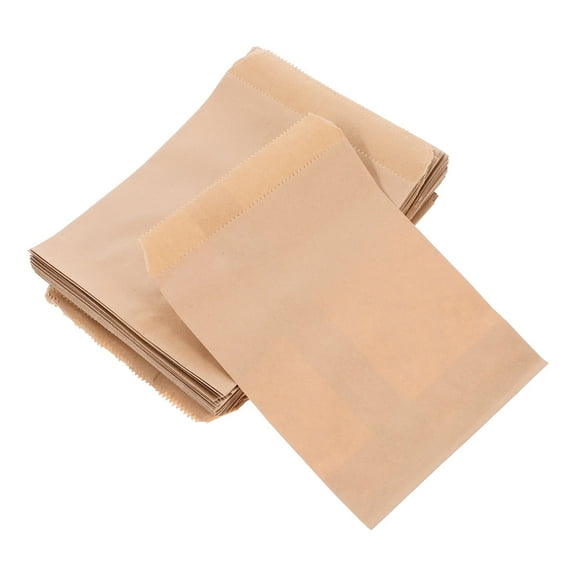 DEEPCRAFF 100Pcs Food Packaging Bags Oil-resistant Biodegradable Material for Picnic Parties