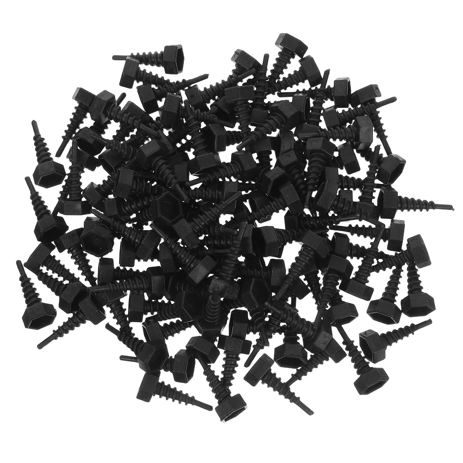 DEEPCRAFF 100Pcs Weather Resistant Plastic Root Control Screws for ...