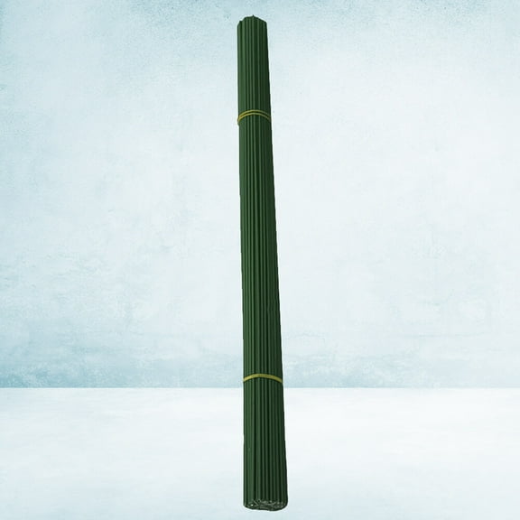 DEEPCRAFF 100Pcs Realistic Green Flower Binding Wire for Home and Office Decorative Items