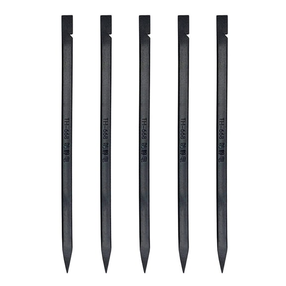DEEPCRAFF Black Anti-Static Spudger Repair Tool Set for Phone, Laptop, Tablet - 100 Pieces Pry Opening Stick