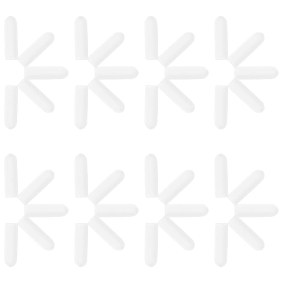 DEEPCRAFF 100Pcs Universal Dishwasher Rack Prong End Caps Plastic Scratch Guard Protection Covers