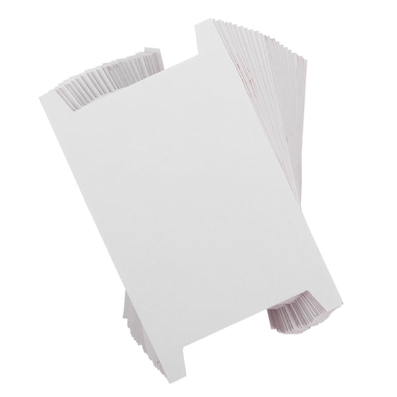 DEEPCRAFF 100-Pack White Paper Thread Bobbins for Sewing Machine Winding and Neat Organized Storage Solution