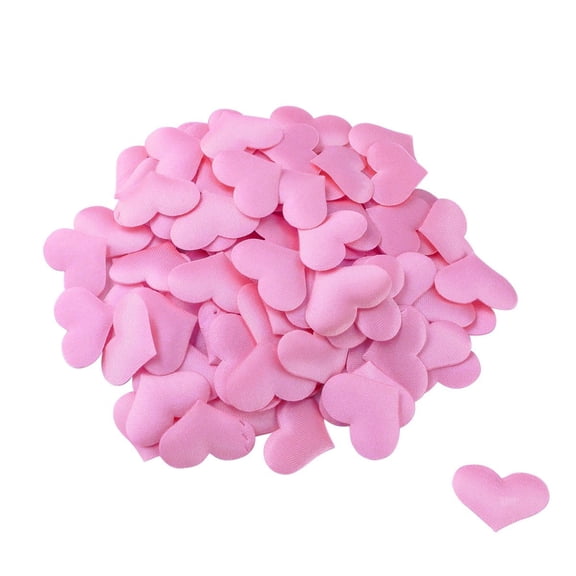 DEEPCRAFF 100pcs Valentines Confetti Pink Silk Flower Table Scatter for Celebratory Atmosphere at Parties