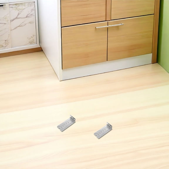 DEEPCRAFF 10Pcs Adjustable Drawer Slide Rear Brackets for Kitchen Cabinet Drawer Slide Hardware
