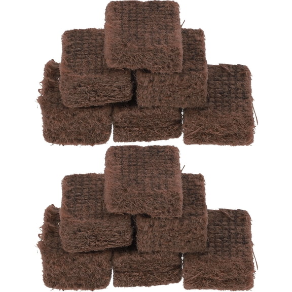 DEEPCRAFF 10-Piece BBQ Fire Starter Cubes, Brown, Easy Ignition, Burn for Grill, , Camping