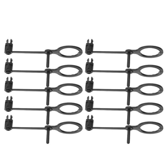 DEEPCRAFF 10Pcs M2 Solid State Drive Mounting Screws Durable Metal Fastener Set for Pcs